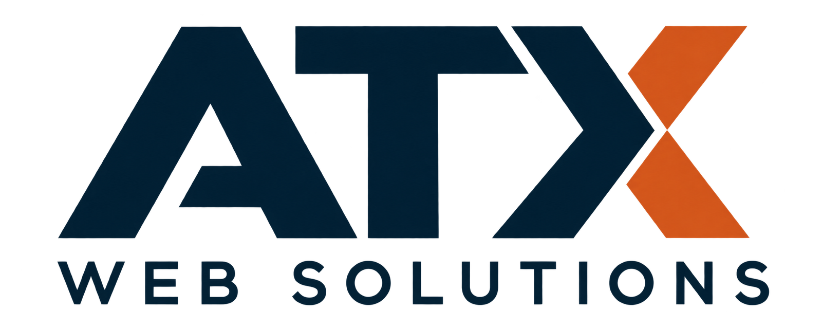 geometric stacked atx web solutions logo
